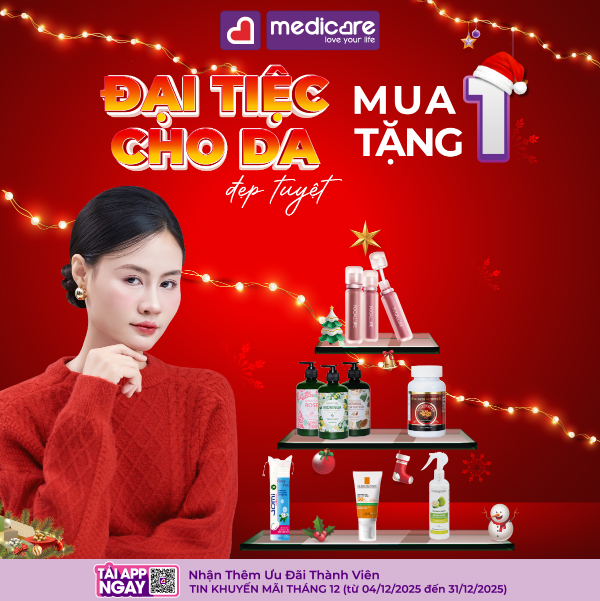 MEDiCARE - ĐẠI TIỆC CHO DA ĐẸP TUYỆT