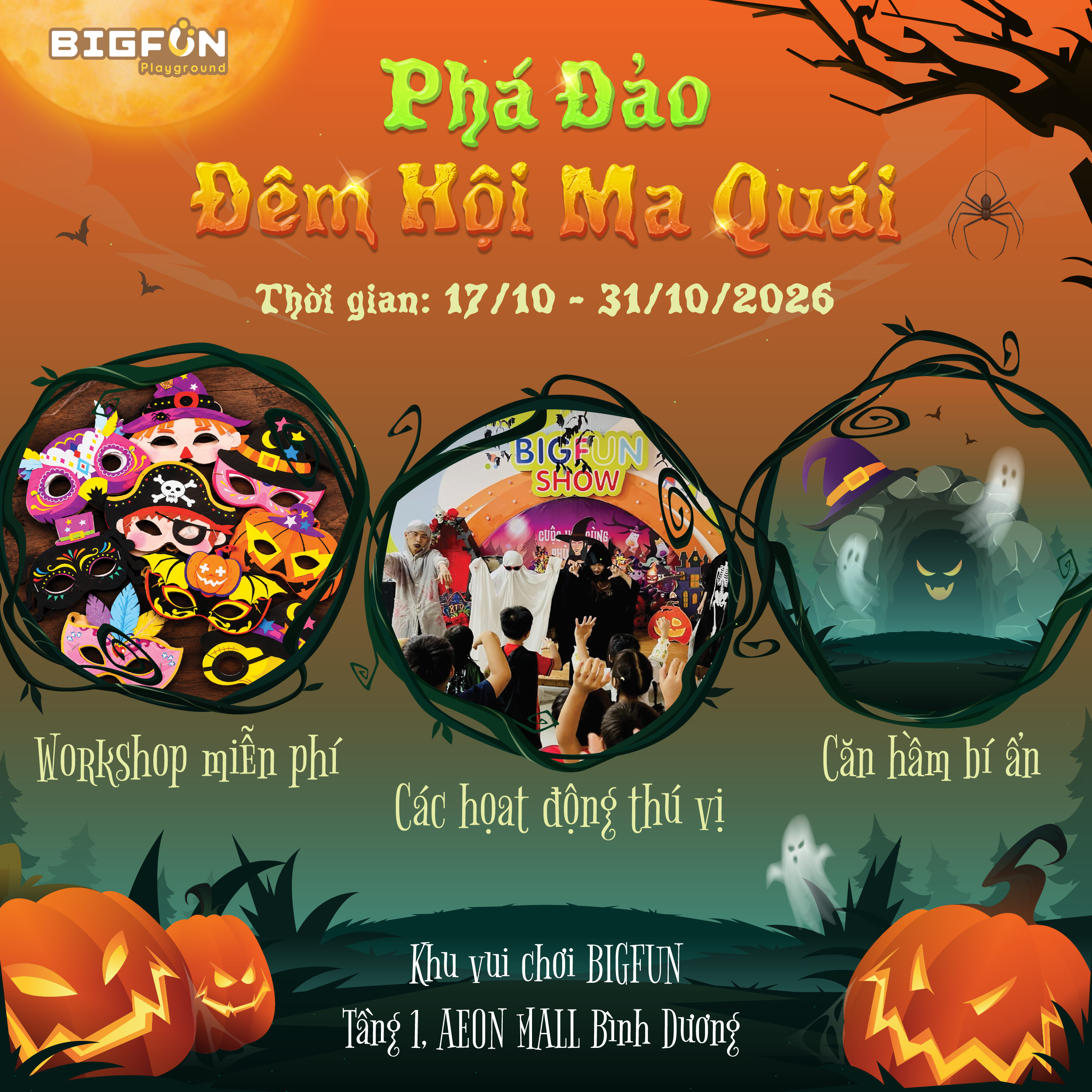 BIG FUN | PHÁ ĐẢO ĐÊM HỘI MA QUÁI HALLOWEEN 2026