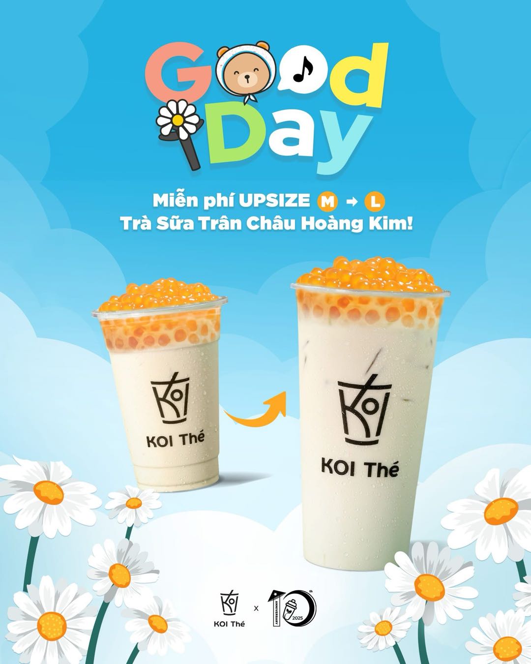 KOI THÉ | 💥Good Day - Cùng nhau tạo nên một ngày thật “Good” và nhận quà cực chill từ KOI!💥