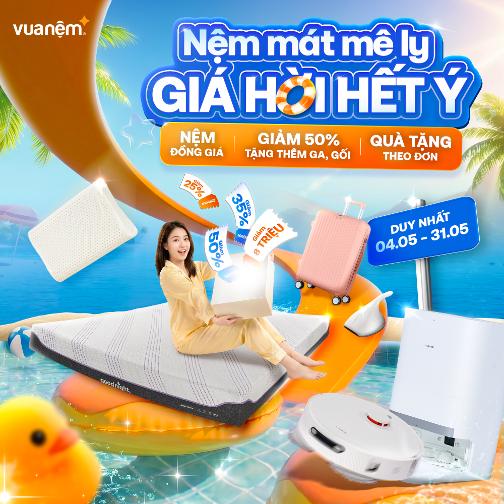 VUA NỆM - KHUYẾN MÃI SIÊU HỜI – CÀNG MUA CÀNG LỜI