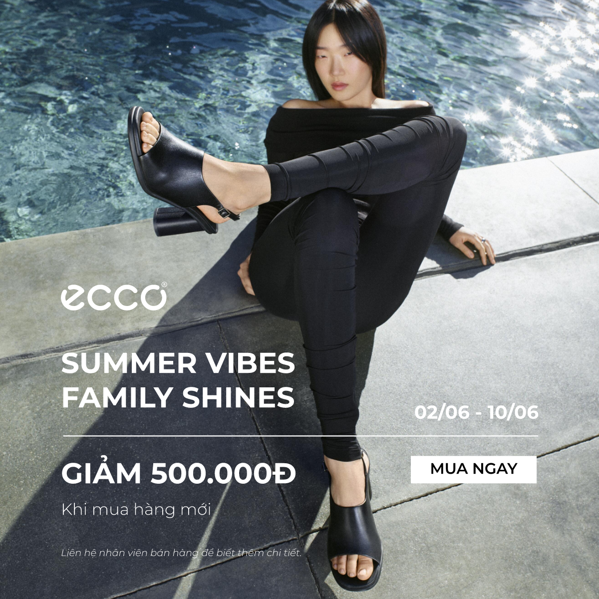 ECCO I ƯU ĐÃI CASHBACK ĐỘC QUYỀN MÙA HÈ