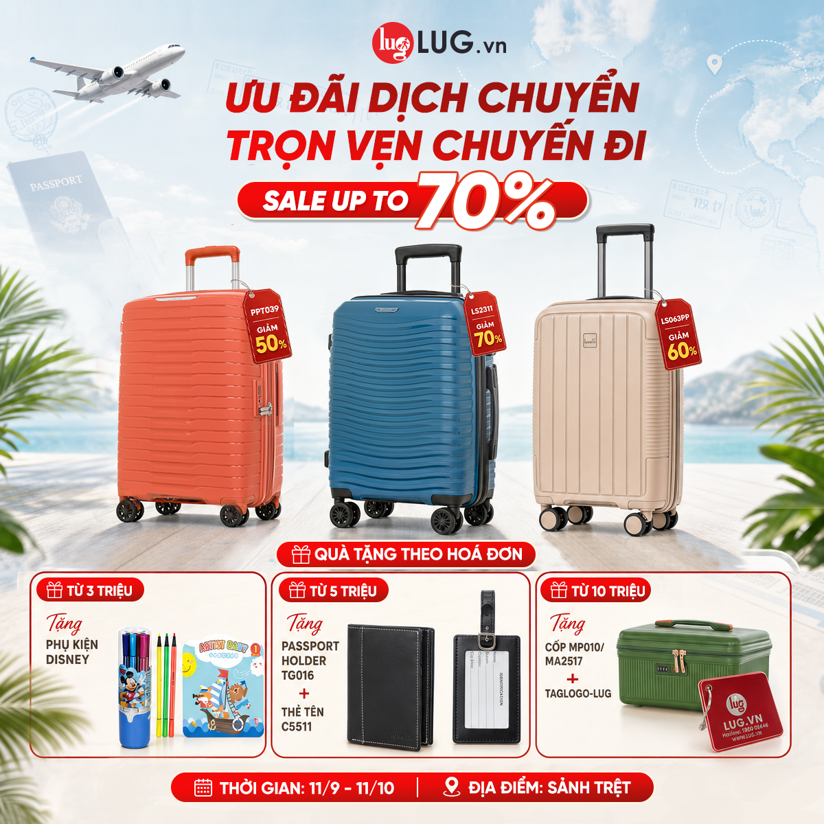 LUG.VN I ƯU ĐÃI DỊCH CHUYỂN – TRỌN VẸN CHUYẾN ĐI