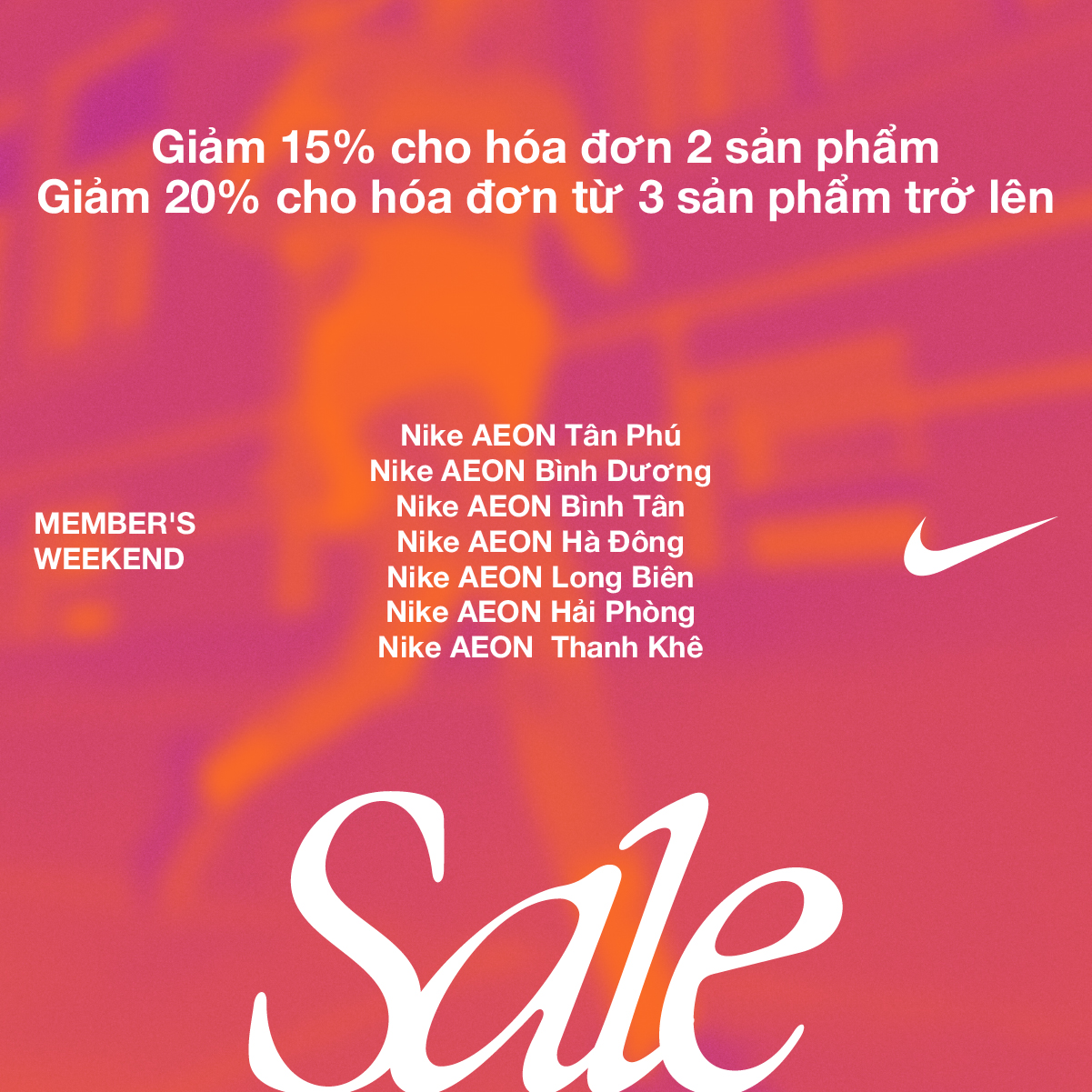 NIKE - ƯU ĐÃI ĐẾN 20%