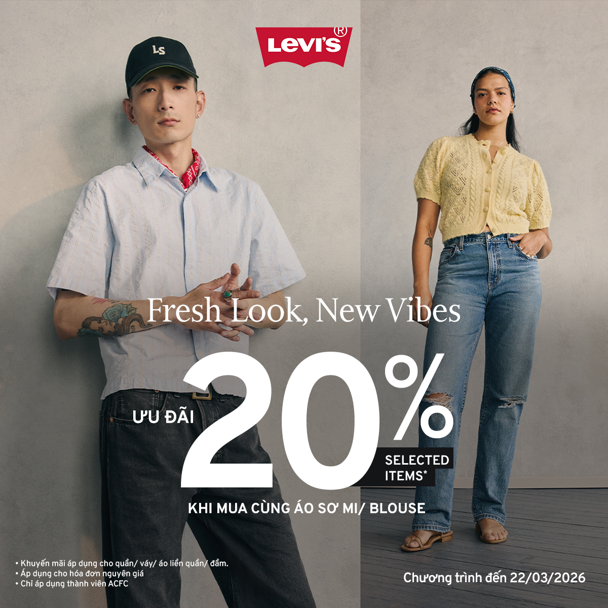 LEVI'S I FRESH LOOK - NEW VIBES