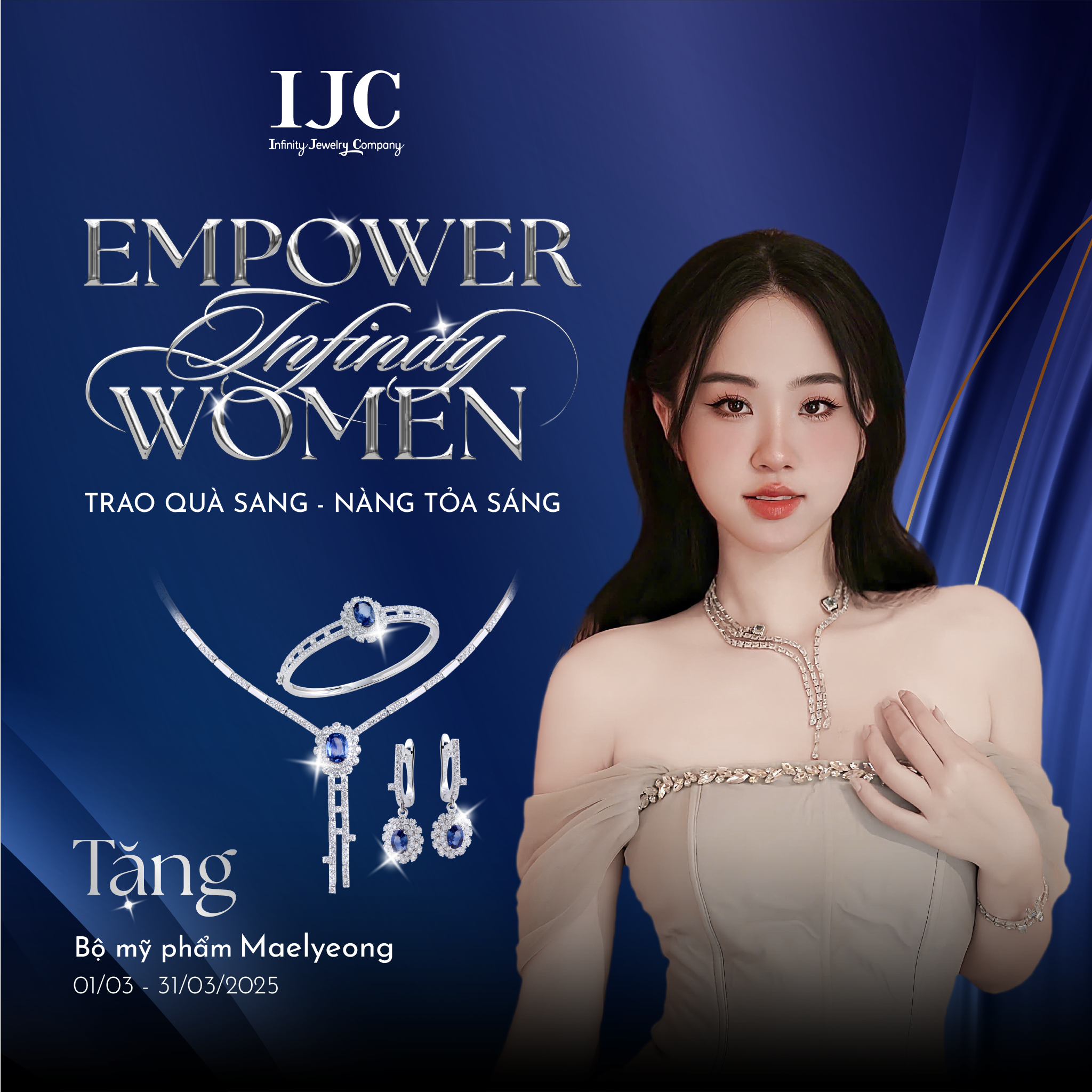 IJC I EMPOWER INFINITY WOMEN - TRAO QUÀ SANG, NÀNG TỎA SÁNG!