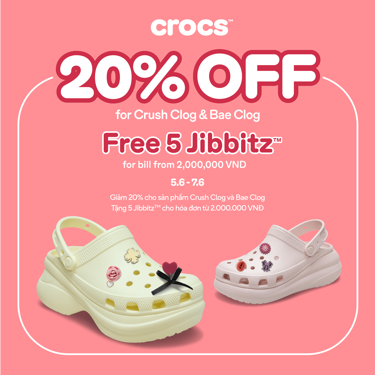 CROCS I Hack Dáng Đỉnh Cao, Giá Cực "WOW"
