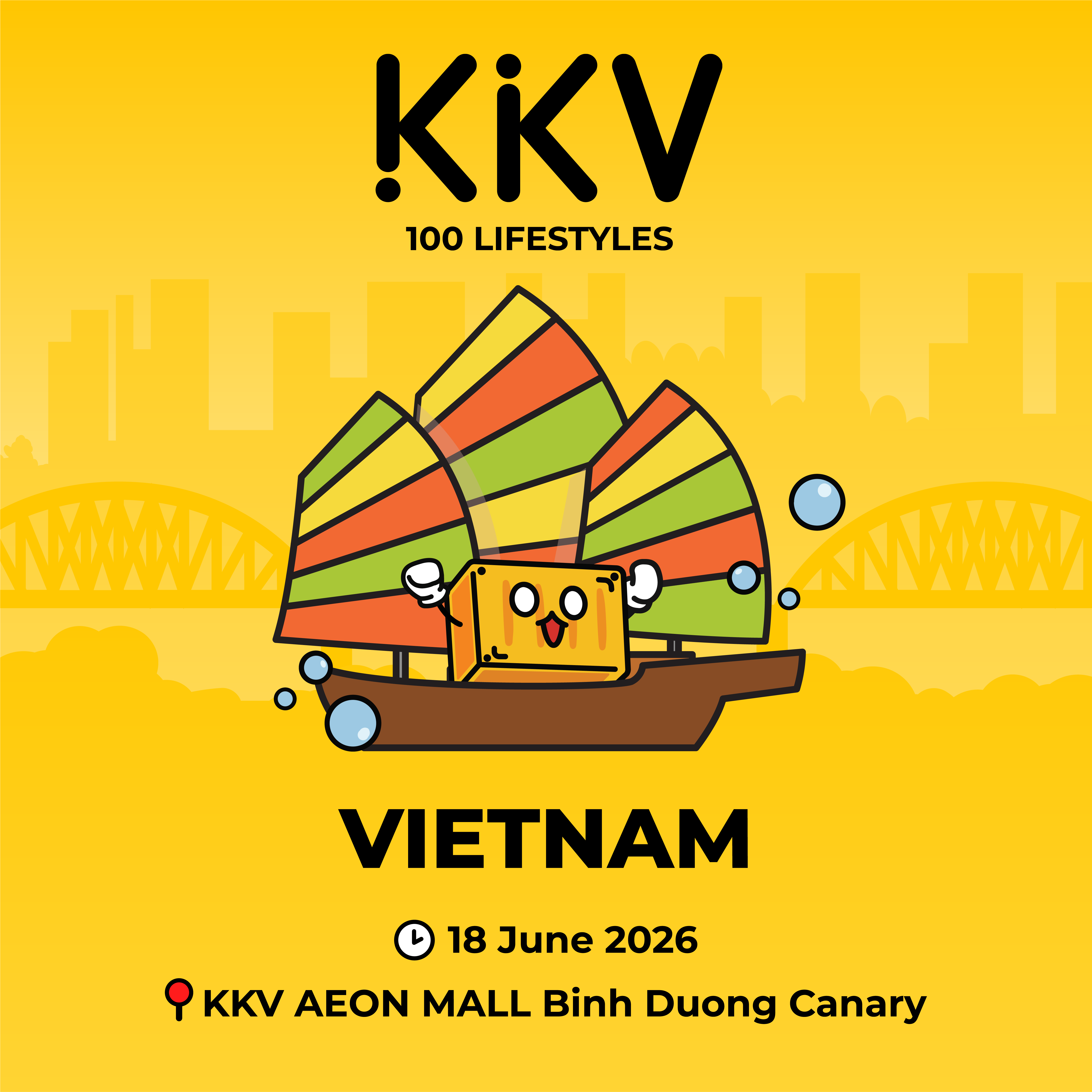 KKV GRAND OPENING AT AEON MALL BINH DUONG CANARY