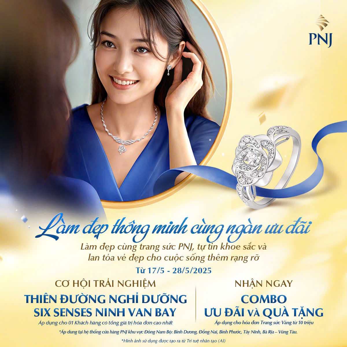 PNJ I LÀM ĐẸP THÔNG MINH - ĐÓN NGÀN ƯU ĐÃI CÙNG PNJ​
