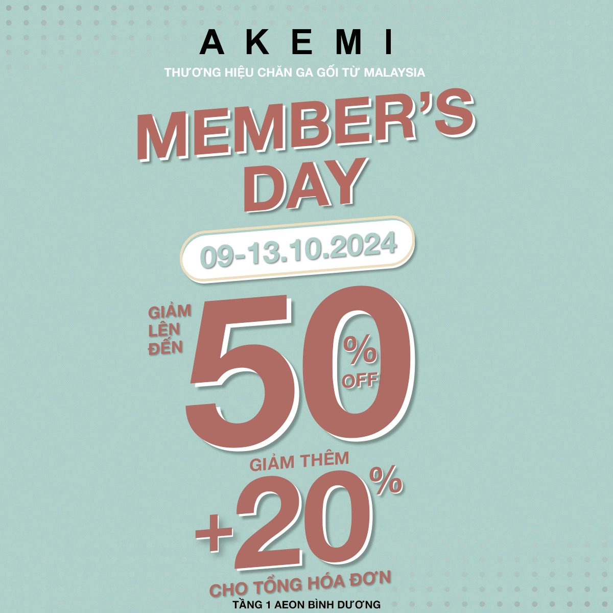 AKEMI MEMBER'S DAY