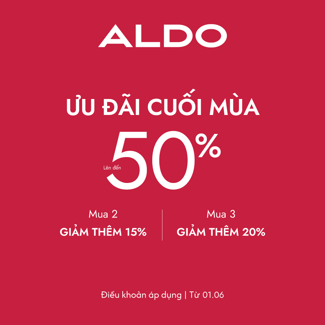 ALDO | ƯU ĐÃI CUỐI MÙA CHỈ TỪ 249K