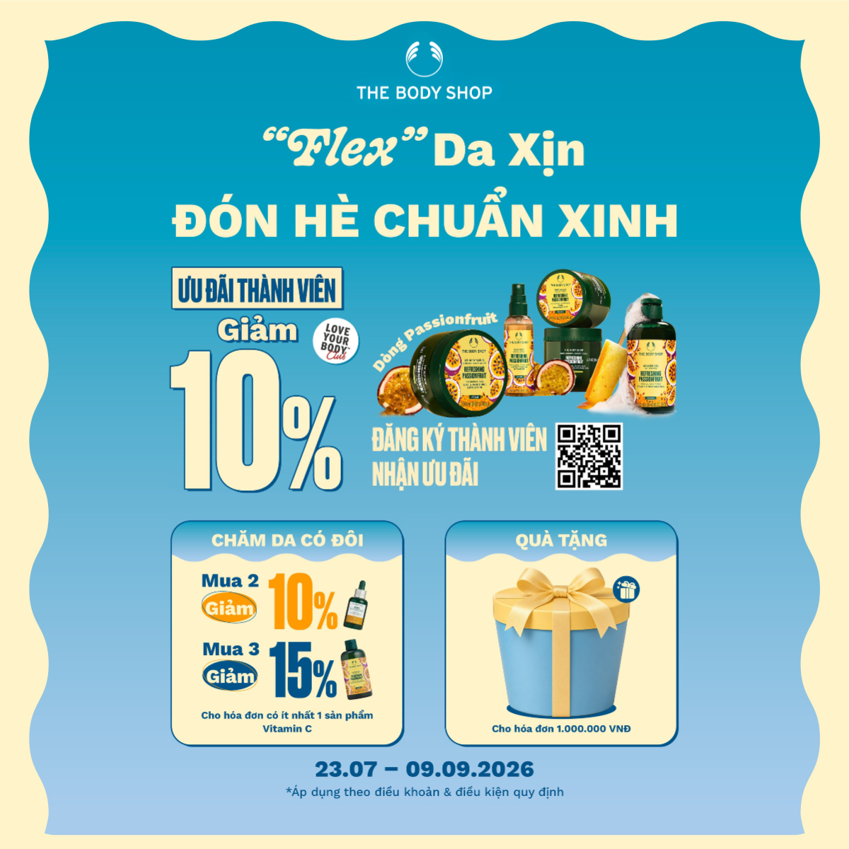THE BODY SHOP - HẸN NHAU ĐÓN HÈ, SĂN DEAL CỰC MÊ