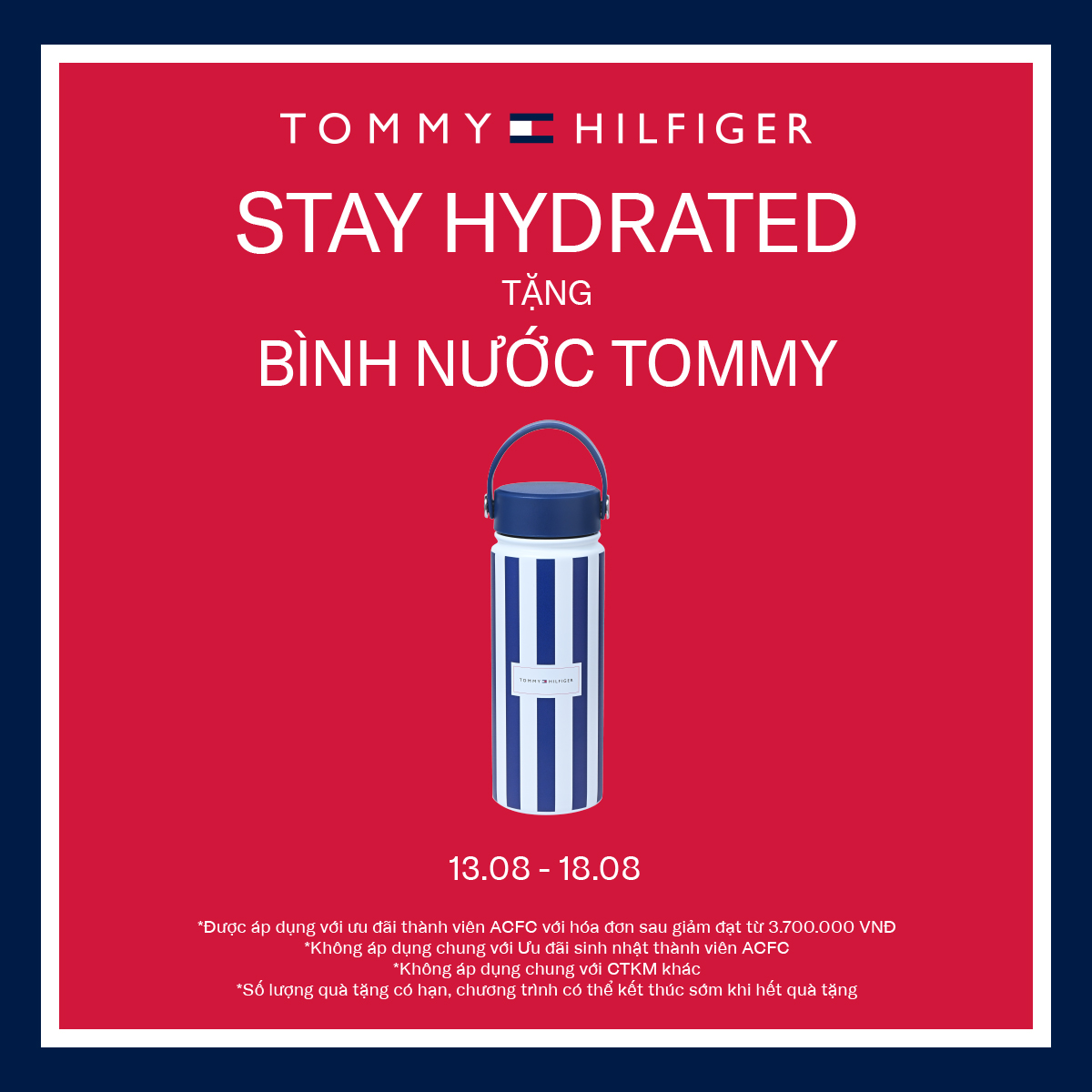 TOMMY HILFIGER I STAY HYDRATED