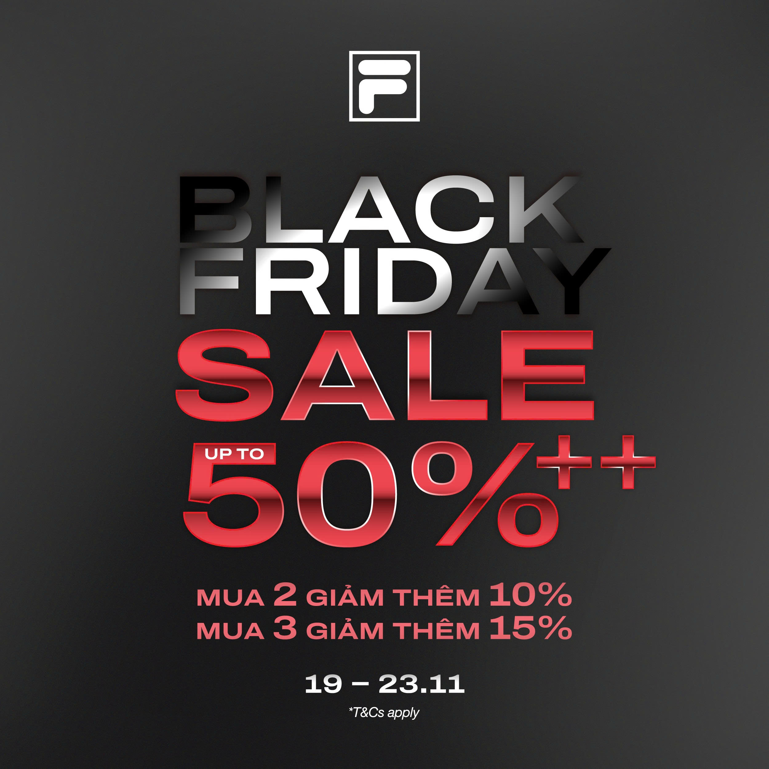FILA | BLACK FRIDAY SALE UP TO 50%++