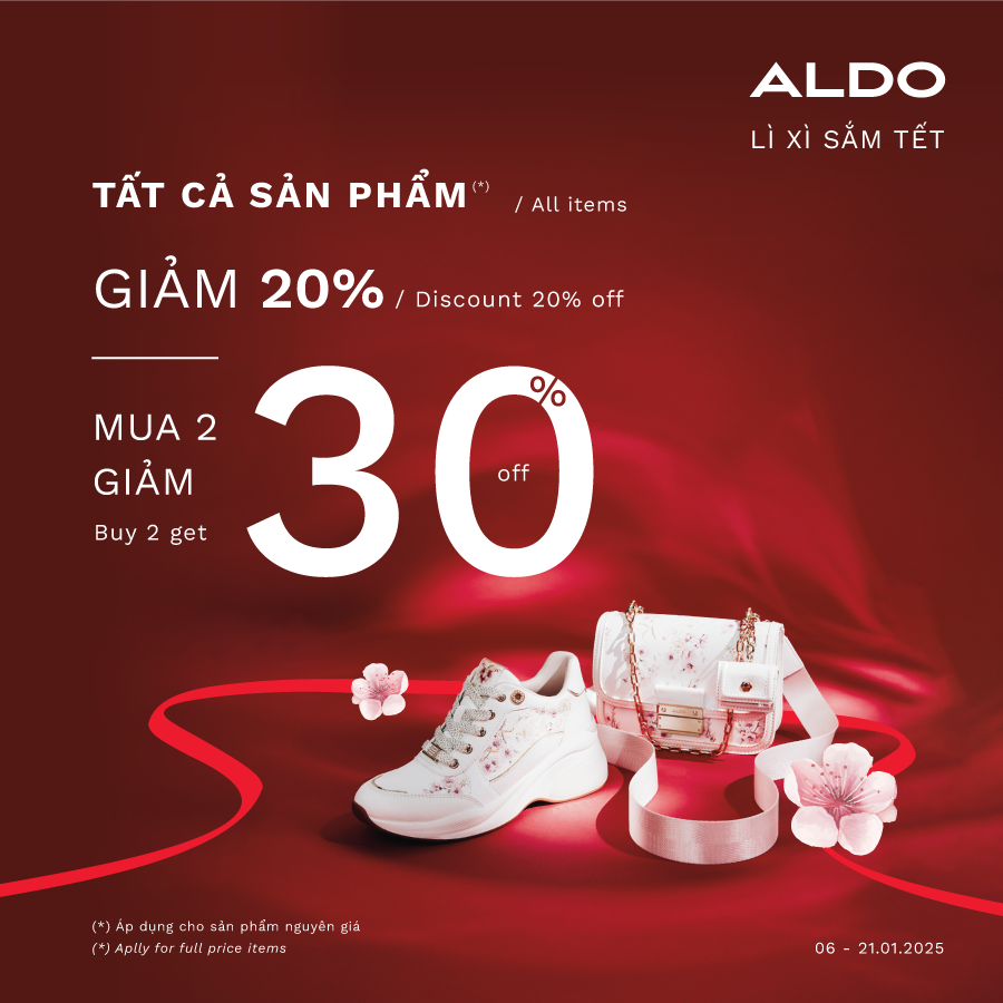 ALDO | LÌ XÌ SẮM TẾT 🧧🧧