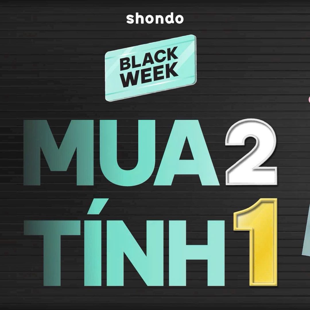 SHONDO | 💥BLACK WEEK - MUA 2 TÍNH 1