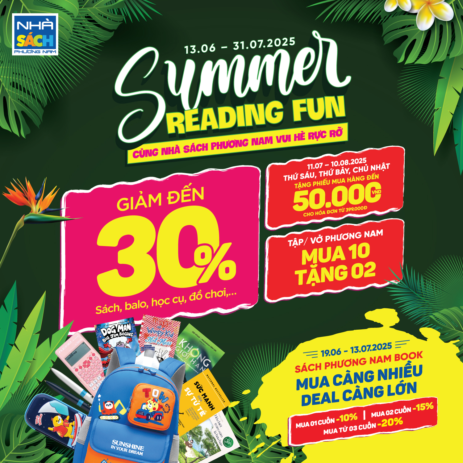 SUMMER READING FUN – CÙNG PHƯƠNG NAM ĐỌC SÁCH VUI HÈ