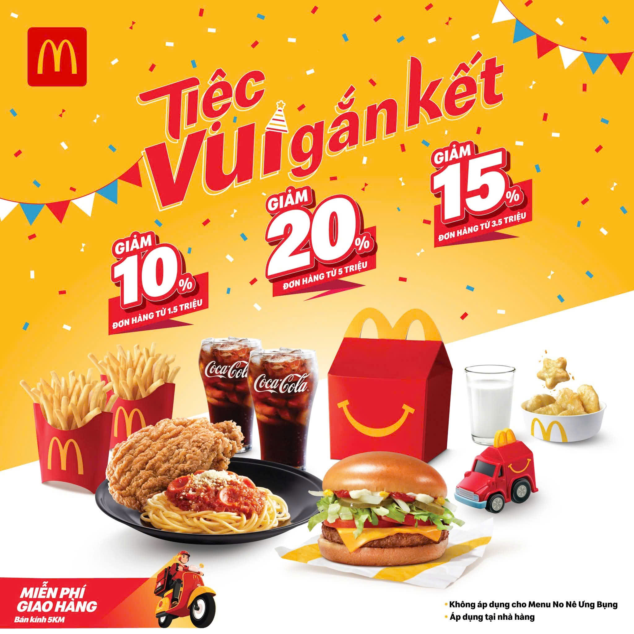 Mc Donald's | Liên hoan lớp mình 💯 Cùng McDonald's mở tiệc linh đình 🎉