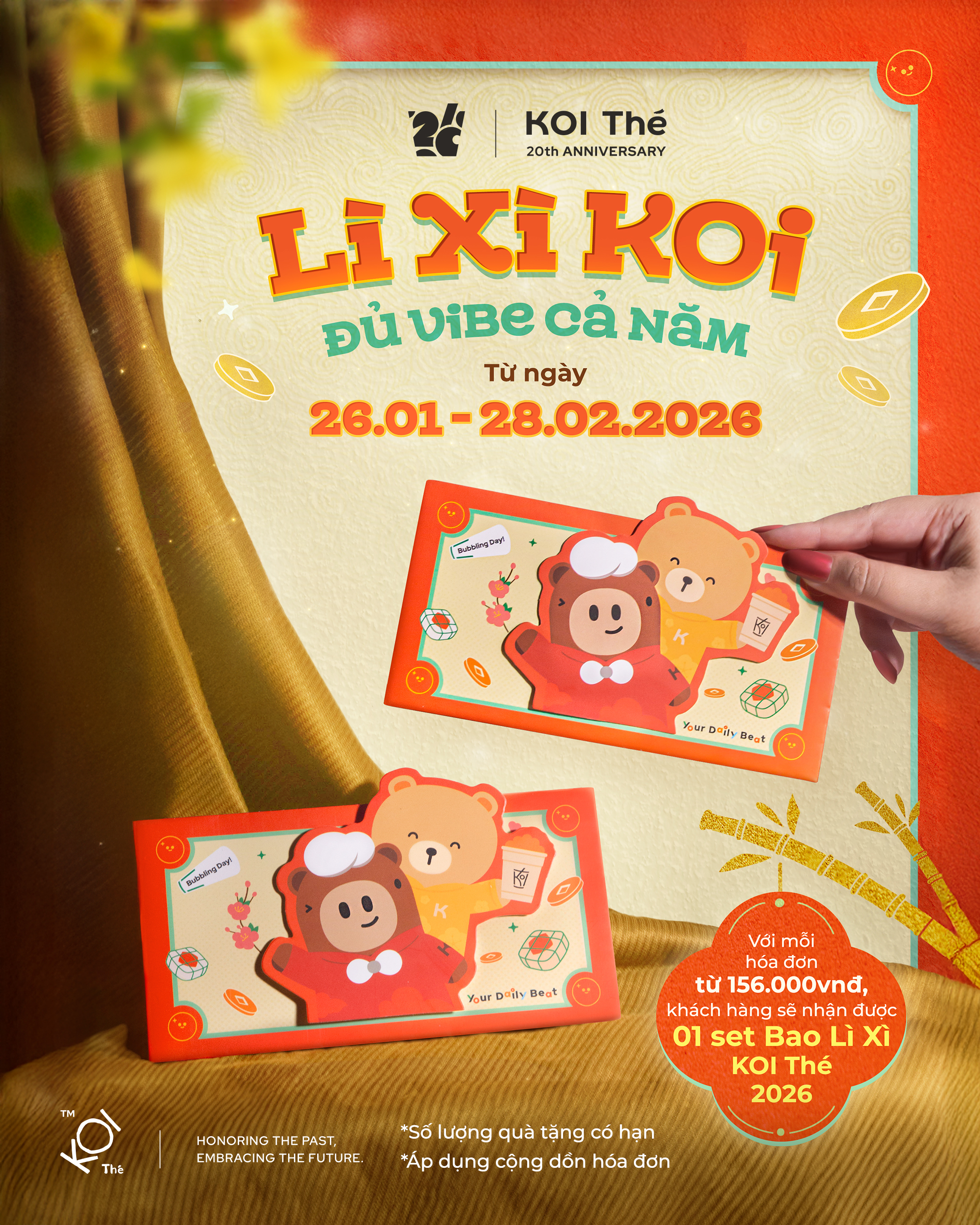 KOI THÉ | LÌ XÌ KOI, ĐỦ VIBE CẢ NĂM