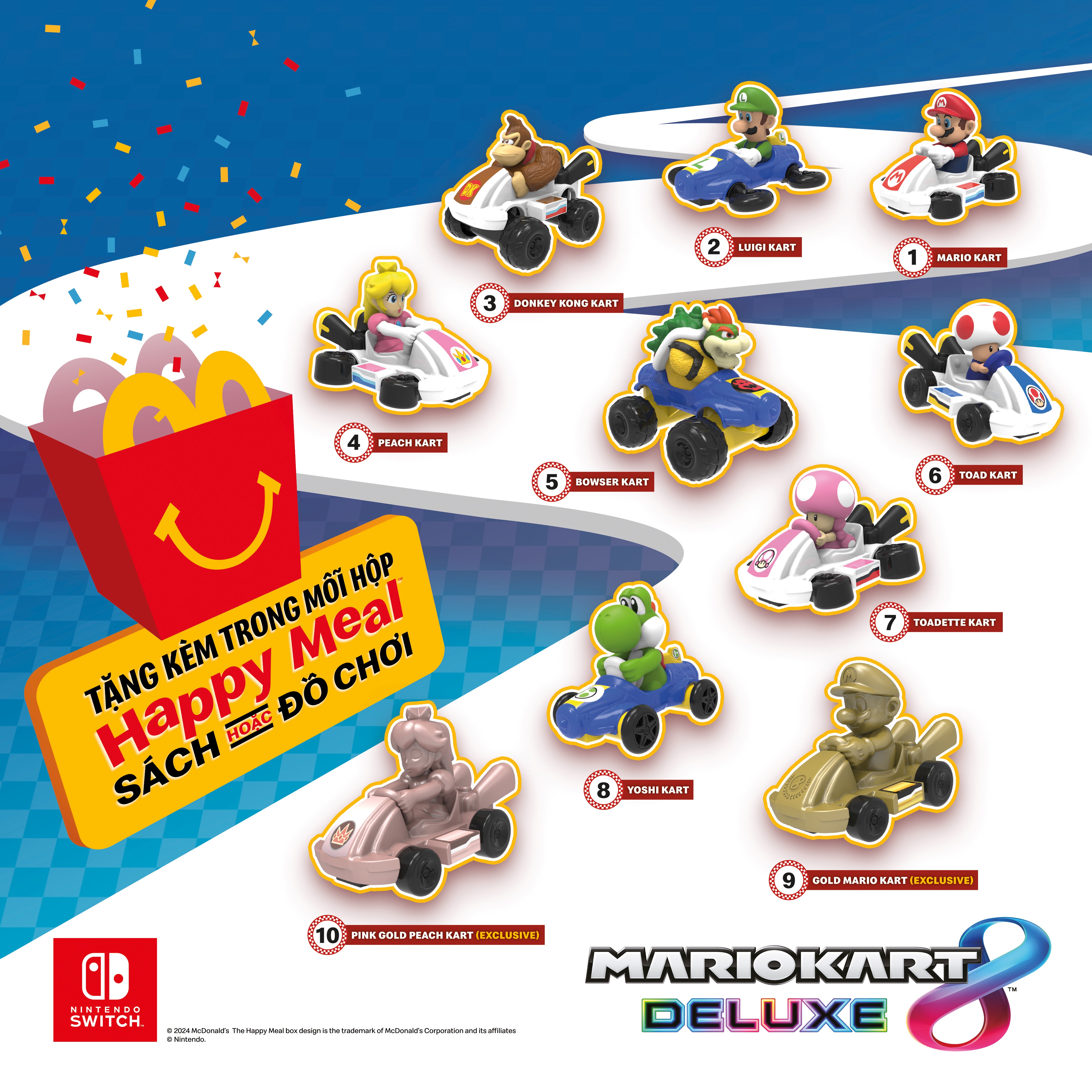 MCDONALD'S - BẬT MODE “ĐUA XE" CÙNG HAPPY MEAL MARIO KART