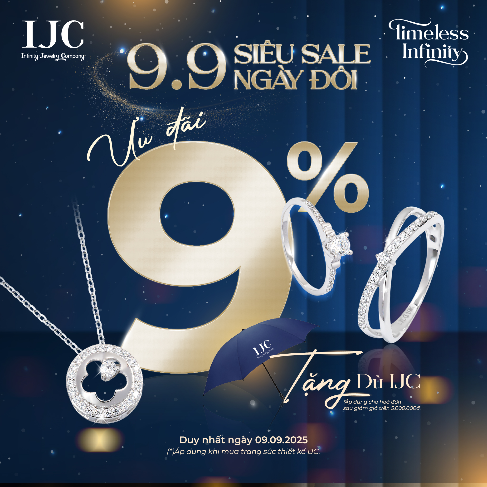 IJC I 9.9 – SIÊU SALE NGÀY ĐÔI