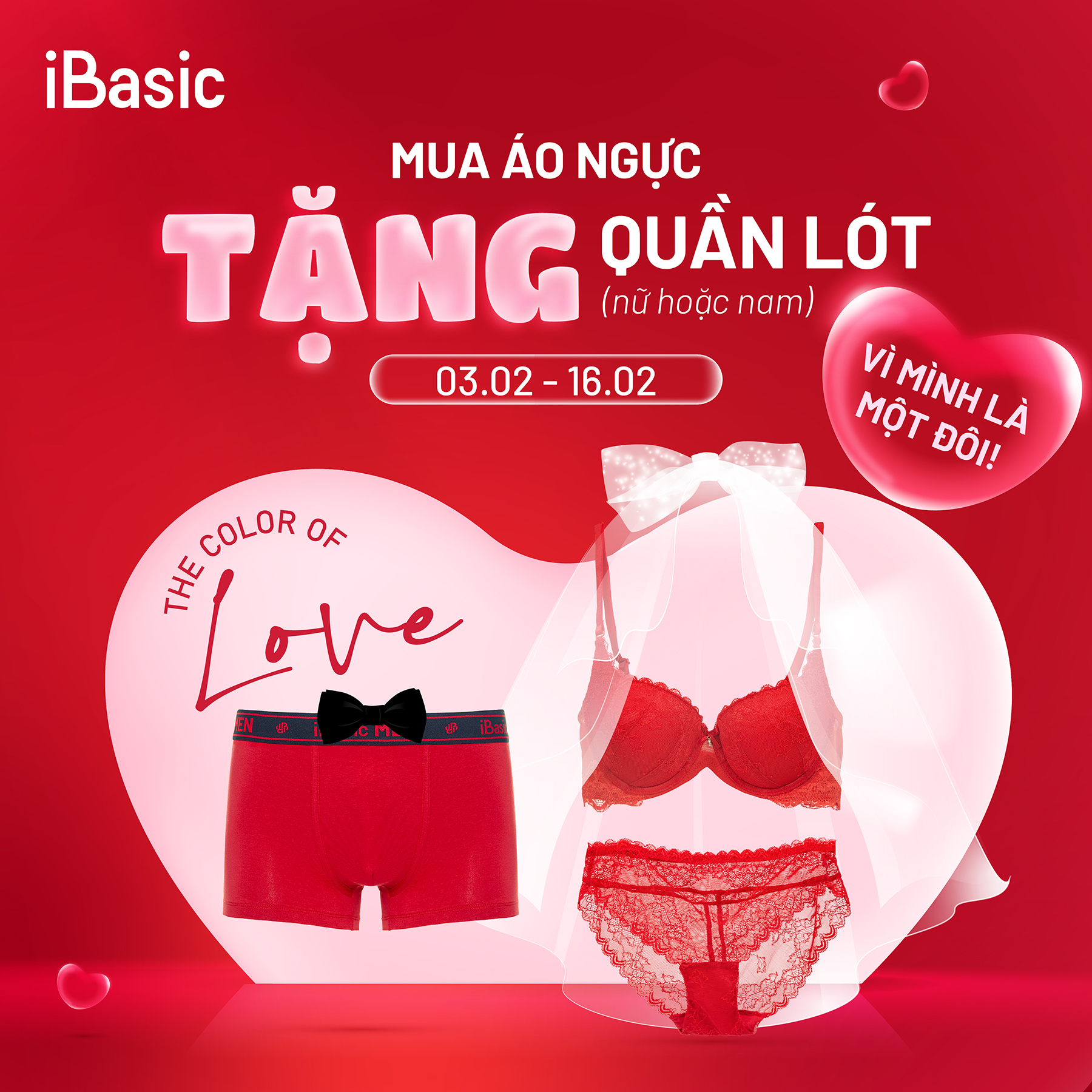 IBASIC I THE COLOR of LOVE - SẮC ĐỎ GỬI NGƯỜI THƯƠNG