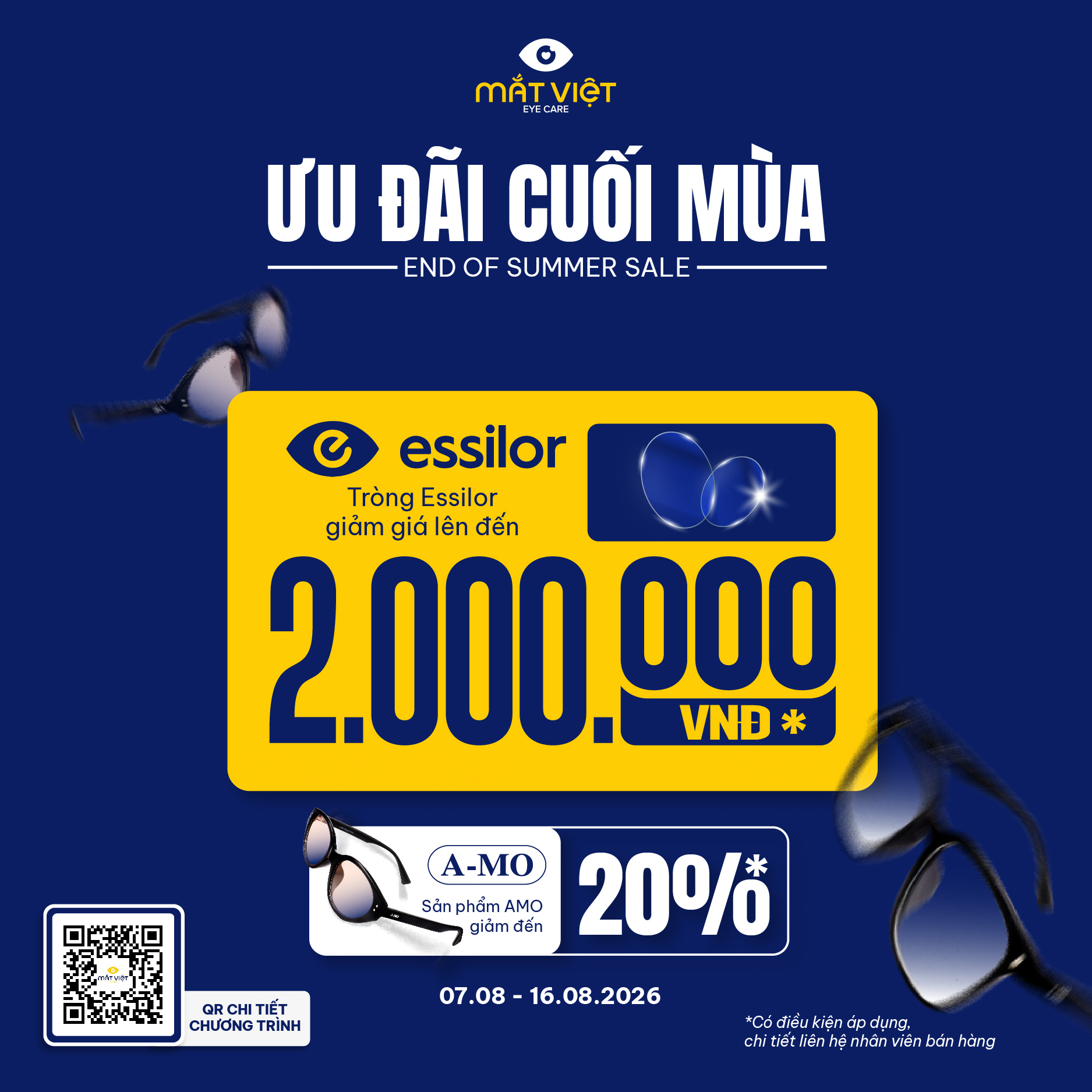 MẮT VIỆT | END OF SUMMER 2026 – ƯU ĐÃI CUỐI HÈ HẤP DẪN