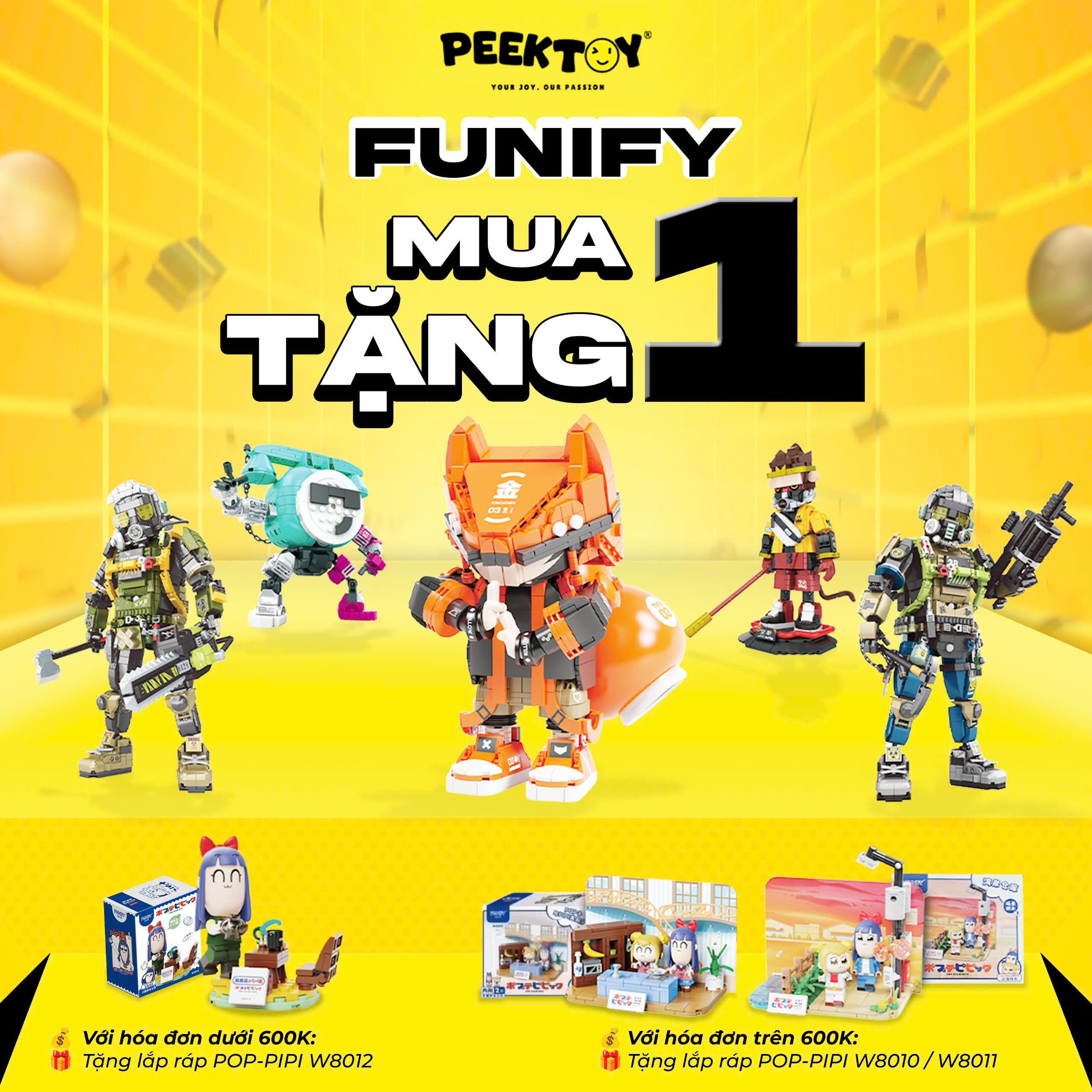PEEKTOY - SINH NHẬT THÁNG 5 - HÀNG TRĂM QUÀ TẶNG