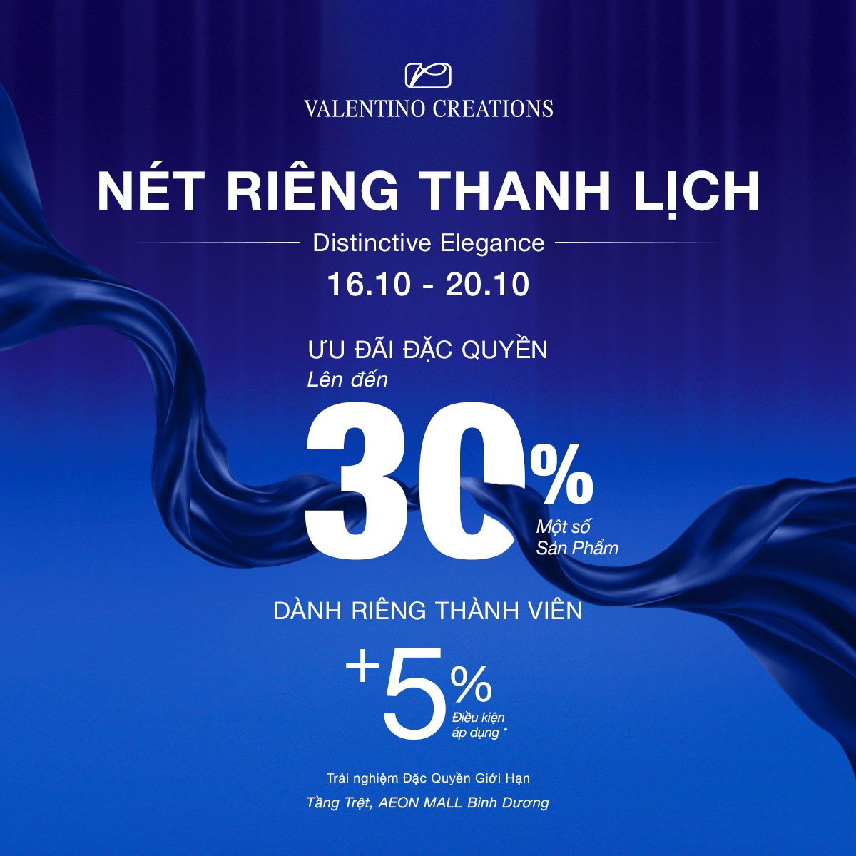 VALENTINO CREATIONS I NÉT RIÊNG THANH LỊCH - Distinctive Elegance