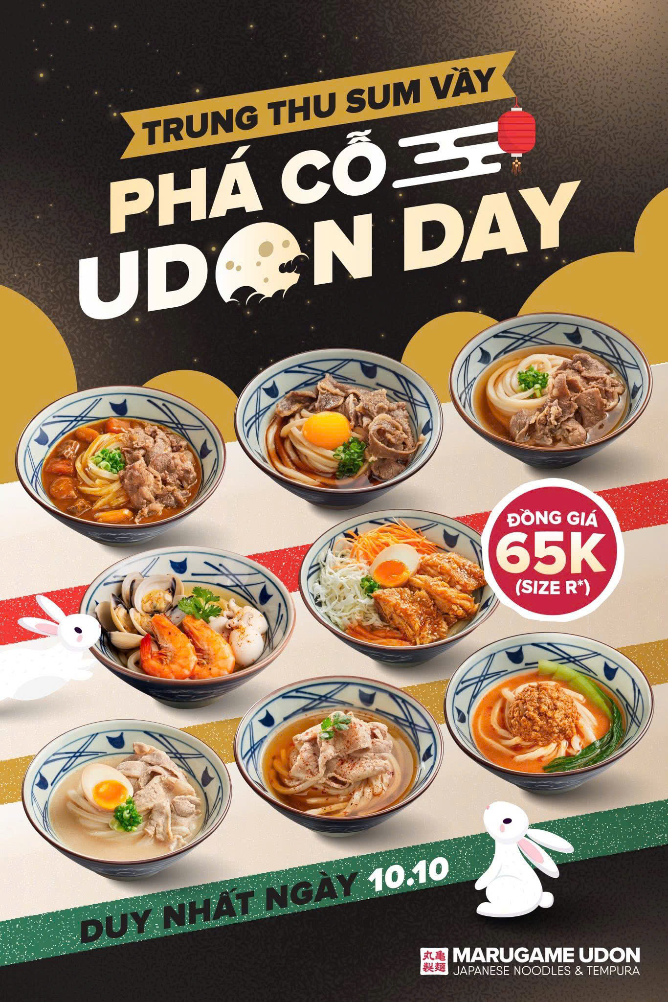 MARUKAME UDON | TRUNG THU SUM VẦY - PHÁ CỖ UDON DAY