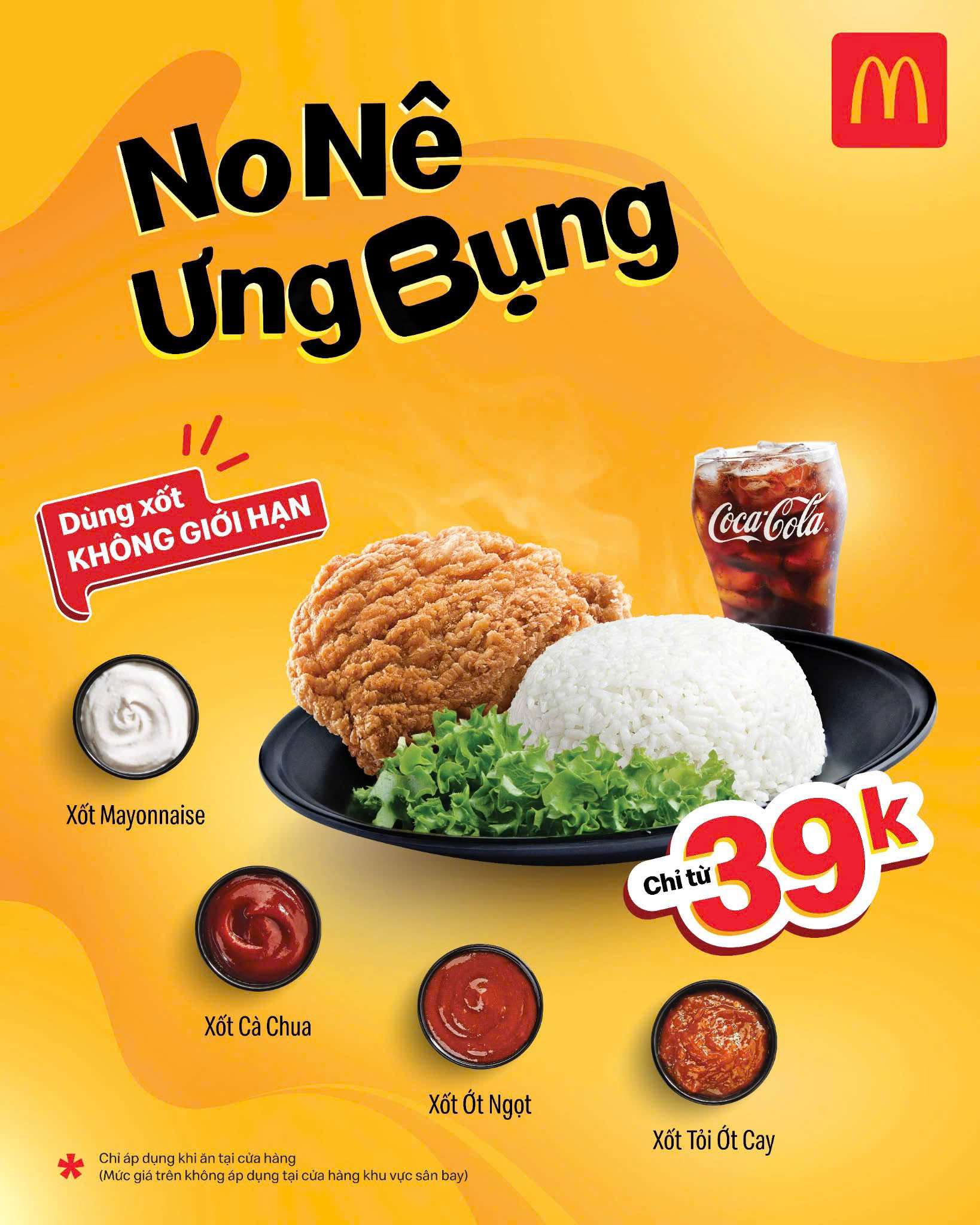 MC DONALD'S | 😍 DÙNG XỐT KHÔNG GIỚI HẠN, CƠM GÀ GIÒN THẤM CHỈ TỪ 39K 😝