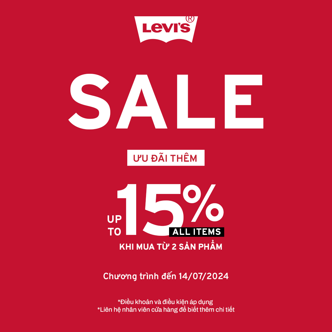 LEVI'S - END OF SEASON SALE | SALE ĐẬM LÊN ĐẾN  𝟱𝟬%++ VẪN TIẾP TỤC