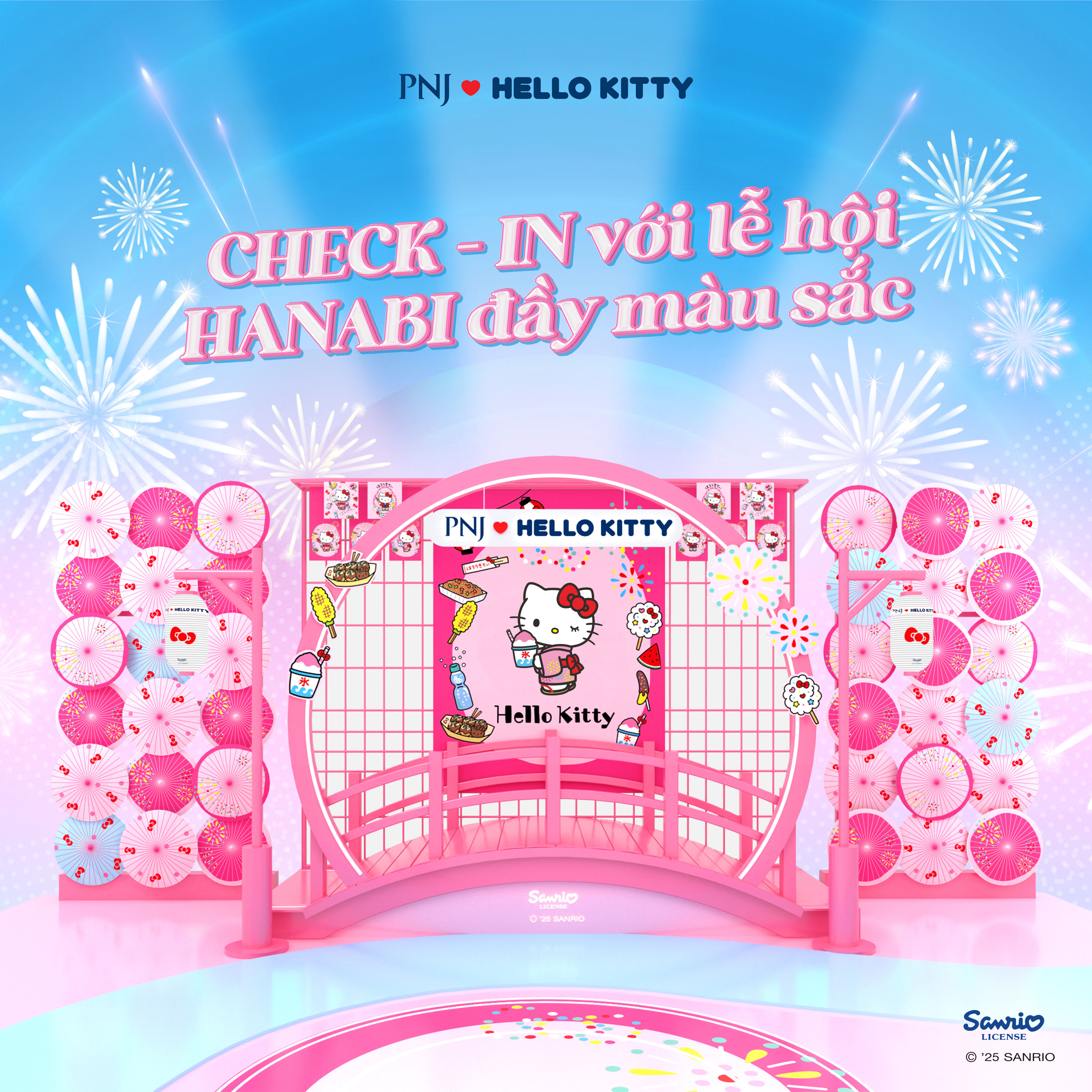 TRẢI NGHIỆM LỄ HỘI HANABI ĐẬM CHẤT NHẬT BẢN CÙNG PNJ ❤️ HELLO KITTY TẠI AEONMALL BÌNH DƯƠNG CANARY