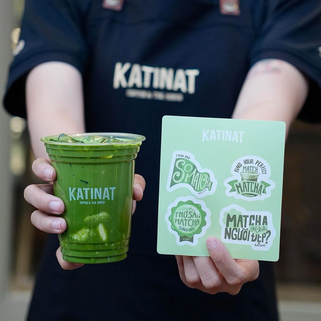 KATINAT | STICKER MATCHA GÌ CHƯA NGƯỜI ĐẸP 💚