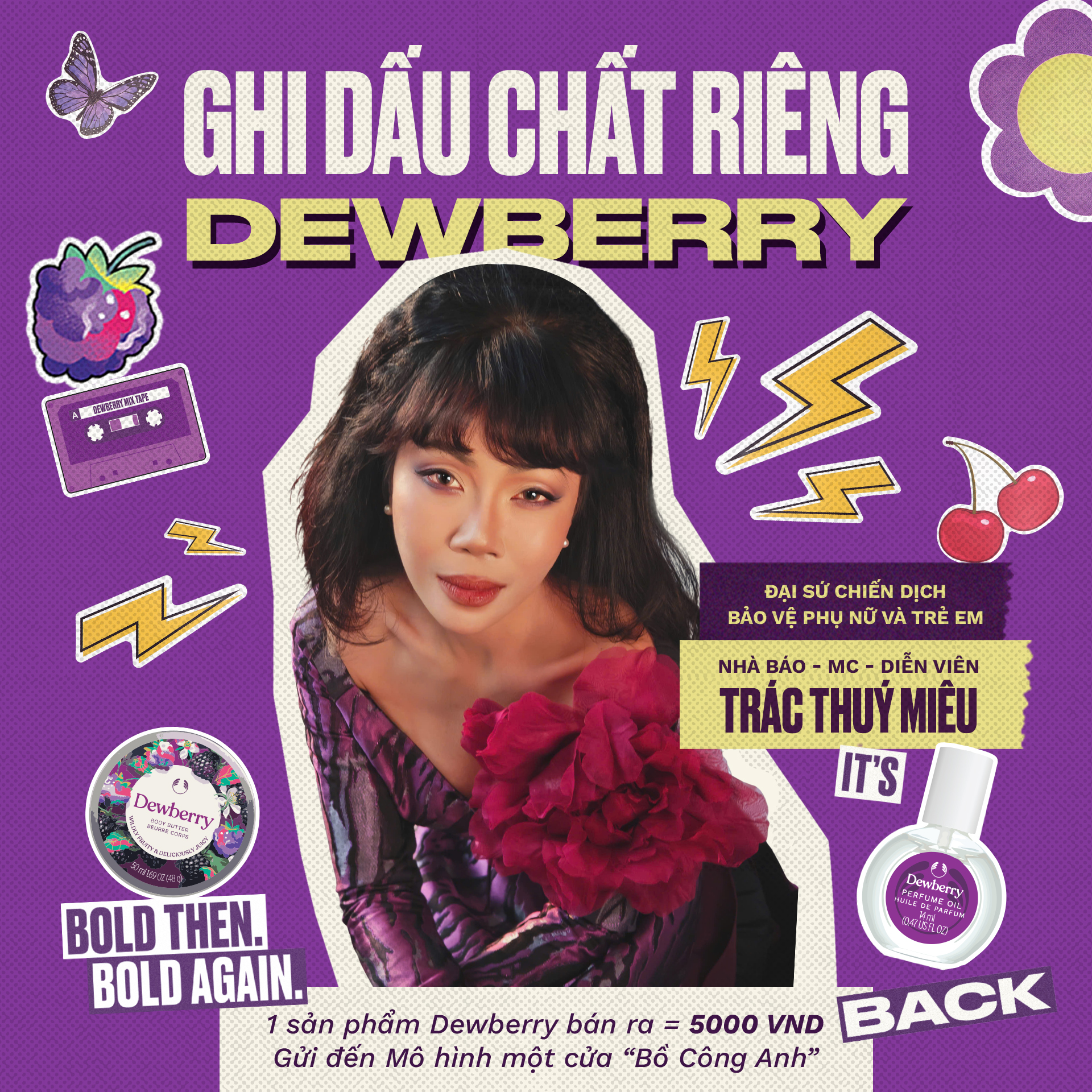 THE BODY SHOP - DEWBERRY LẦN ĐẦU RA MẮT TẠI VIỆT NAM