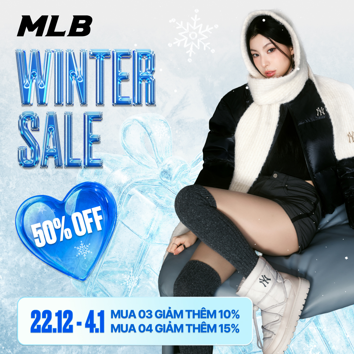 MLB - MÙA LẠNH | GIẢM MẠNH LÊN ĐẾN 50%++