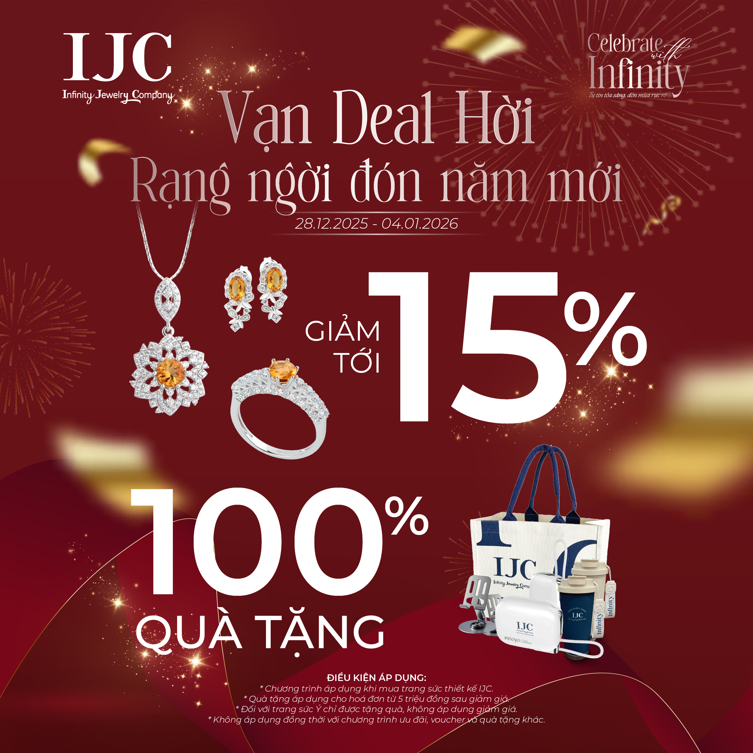 IJC I VẠN DEAL HỜI - RẠNG NGỜI ĐÓN NĂM MỚI
