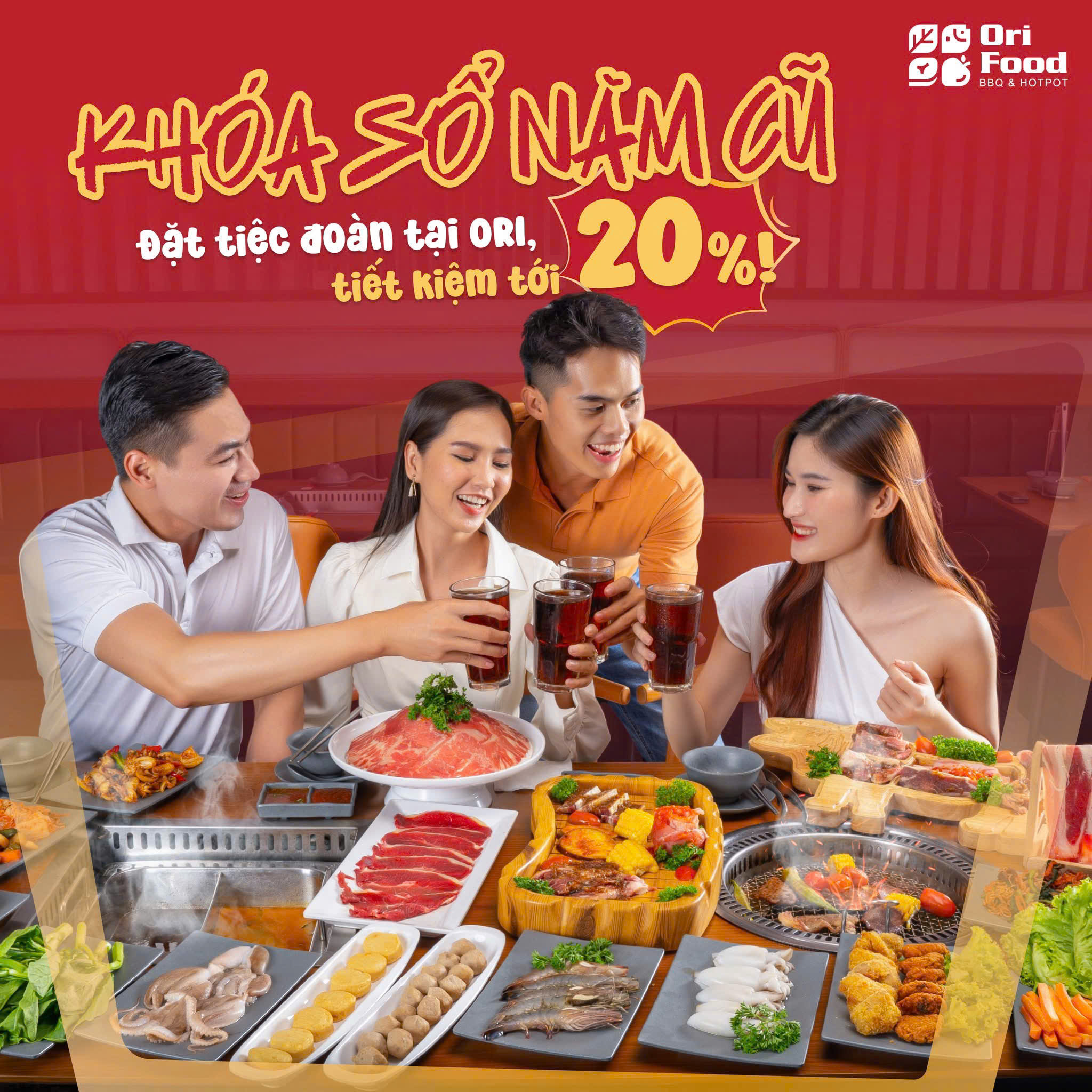 ORIFOOD |  TẤT NIÊN LINH ĐÌNH - GẮN KẾT TÌNH THÂN, ƯU ĐÃI TỚI 20%