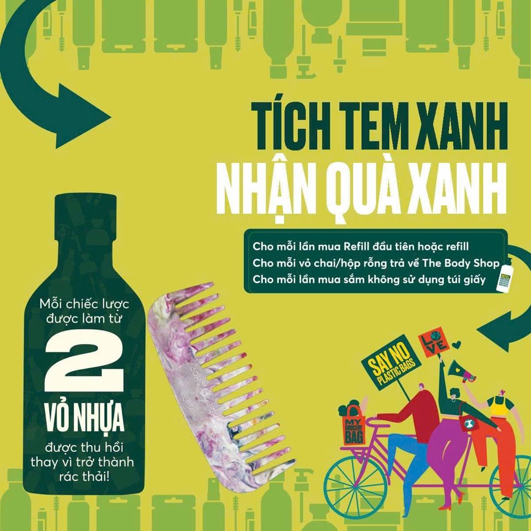 THE BODY SHOP - CÙNG TÍCH TEM XANH, ĐỂ NHẬN QUÀ XANH