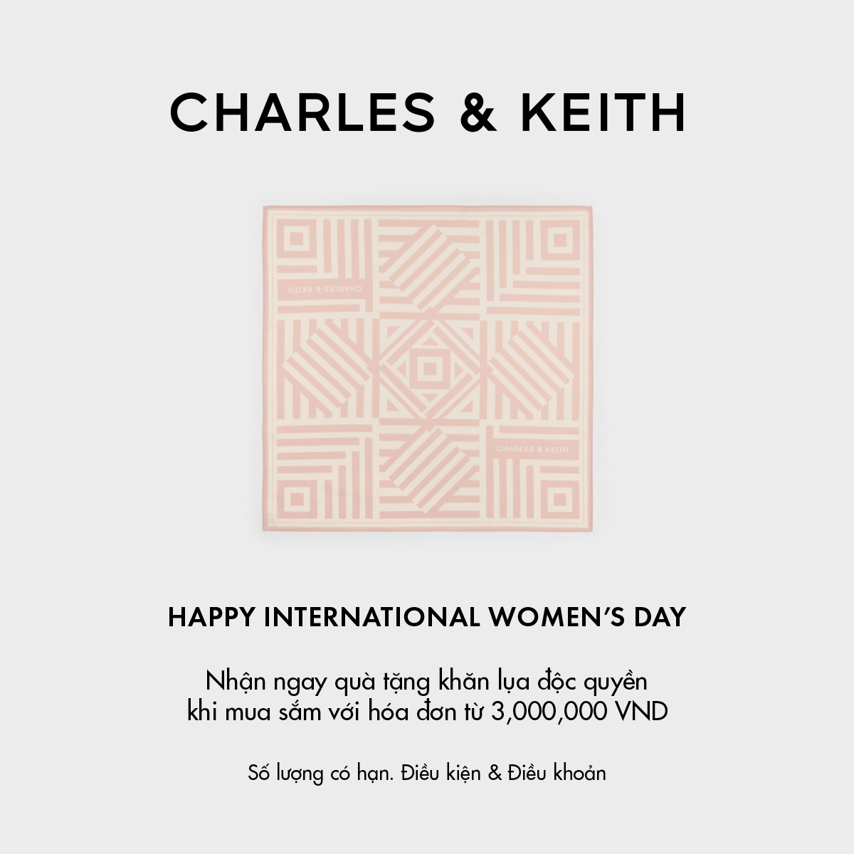CHARLES & KEITH I HAPPY INTERNATIONAL WOMEN'S DAY