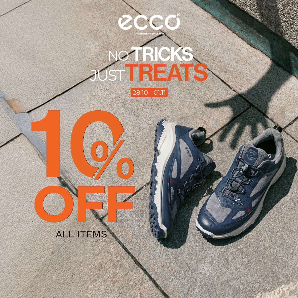 ECCO I NO TRICKS, JUST TREATS - “TRICKS” THÌ BỎ QUA, “TREAT” ÊM ÁI THÌ ĐỪNG BỎ LỠ