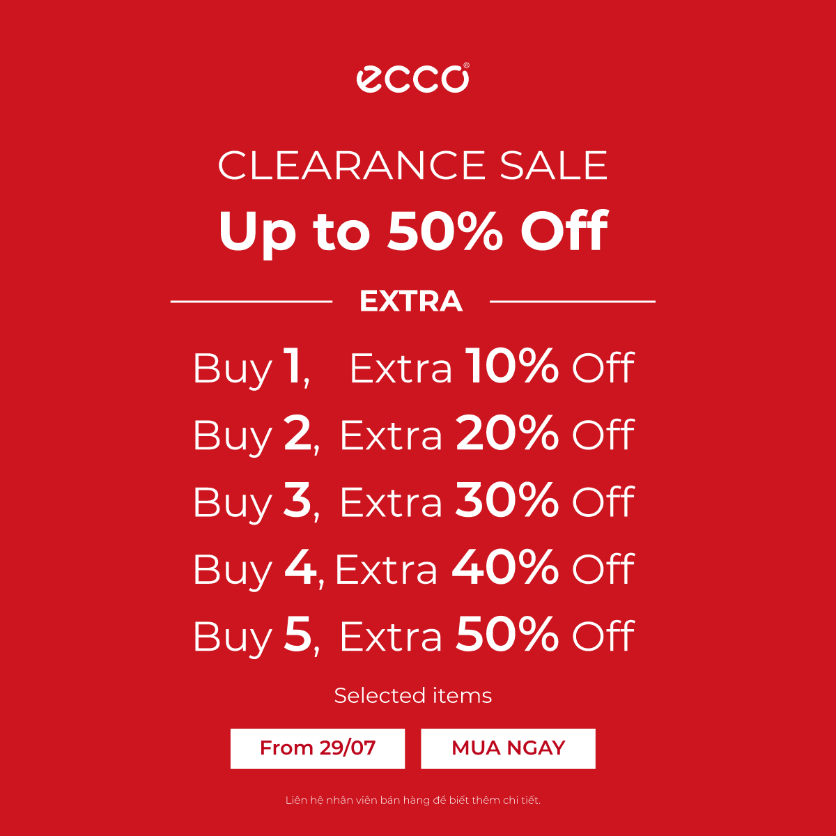 ECCO | CLEARANCE SALE - SĂN DEAL CỰC HỜI