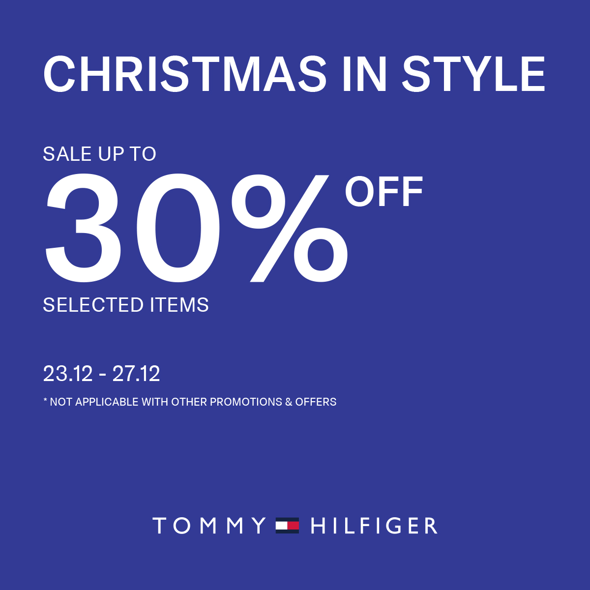 TOMMY HILFIGER - CHRISTMAS IN STYLE