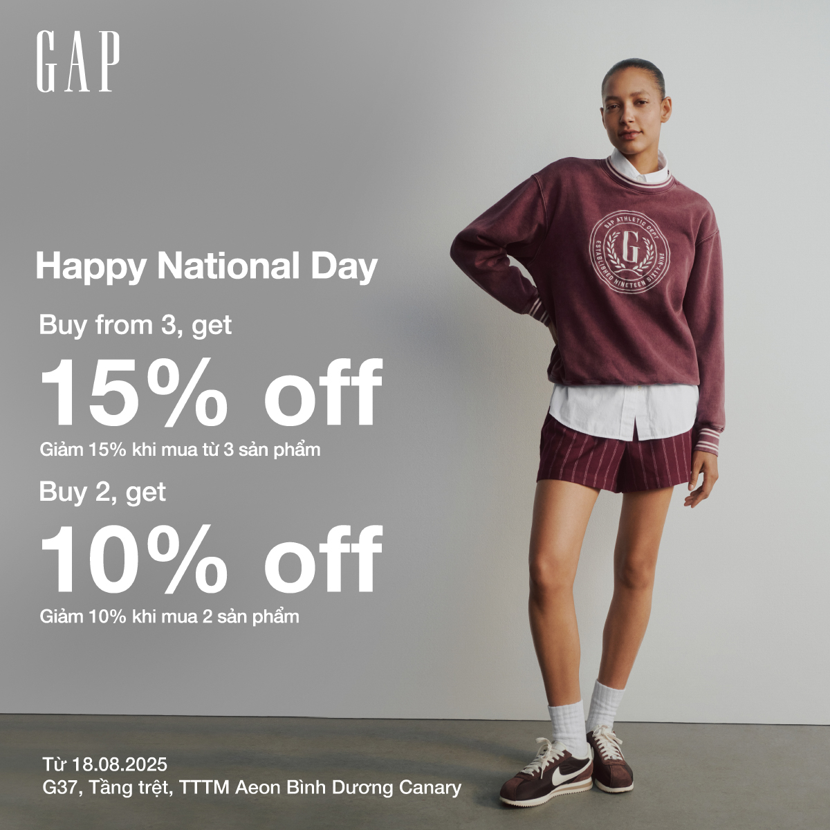 GAP I HAPPY NATIONAL DAY