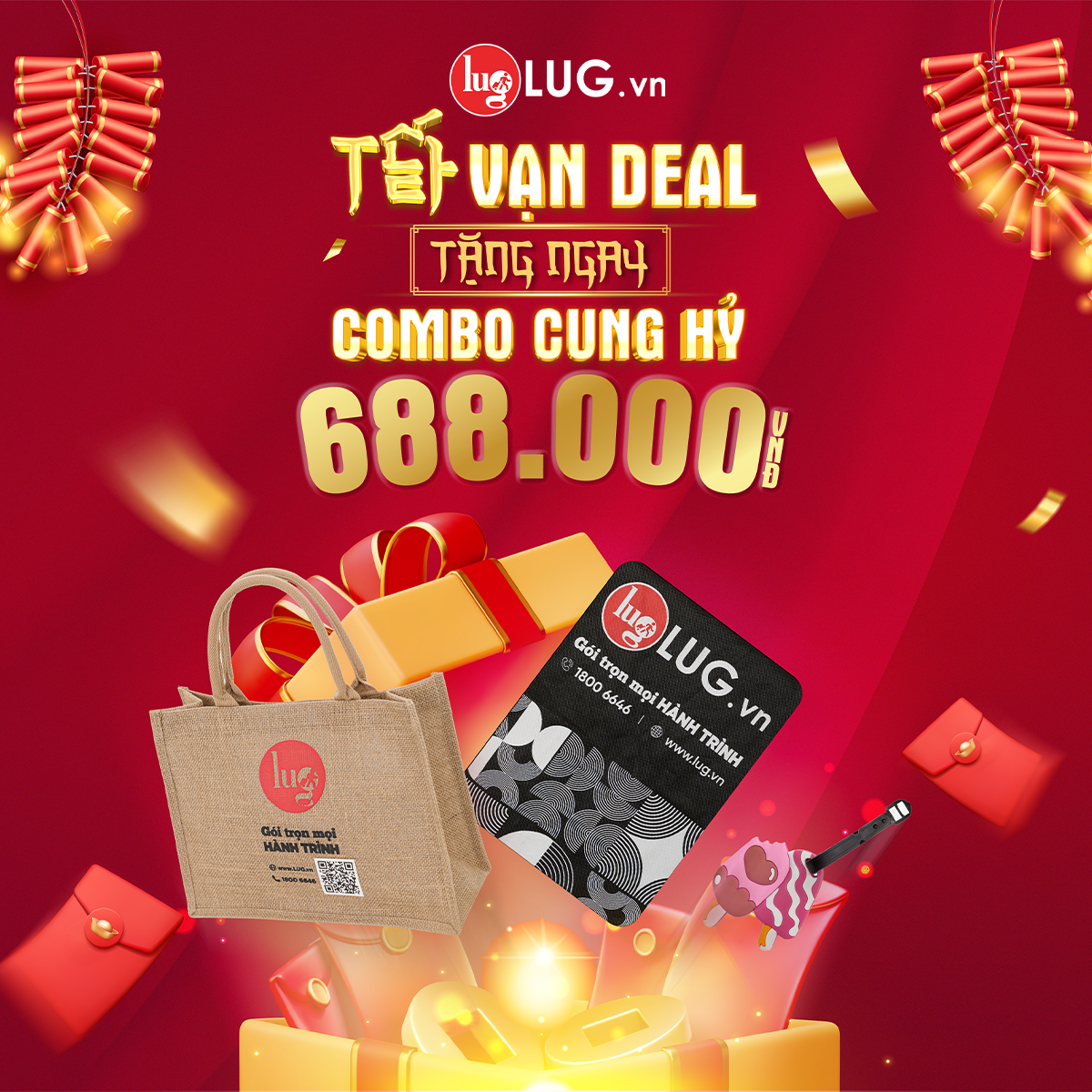LUG.VN I TẾT VẠN DEAL – TẶNG NGAY COMBO SIÊU TIẾT KIỆM