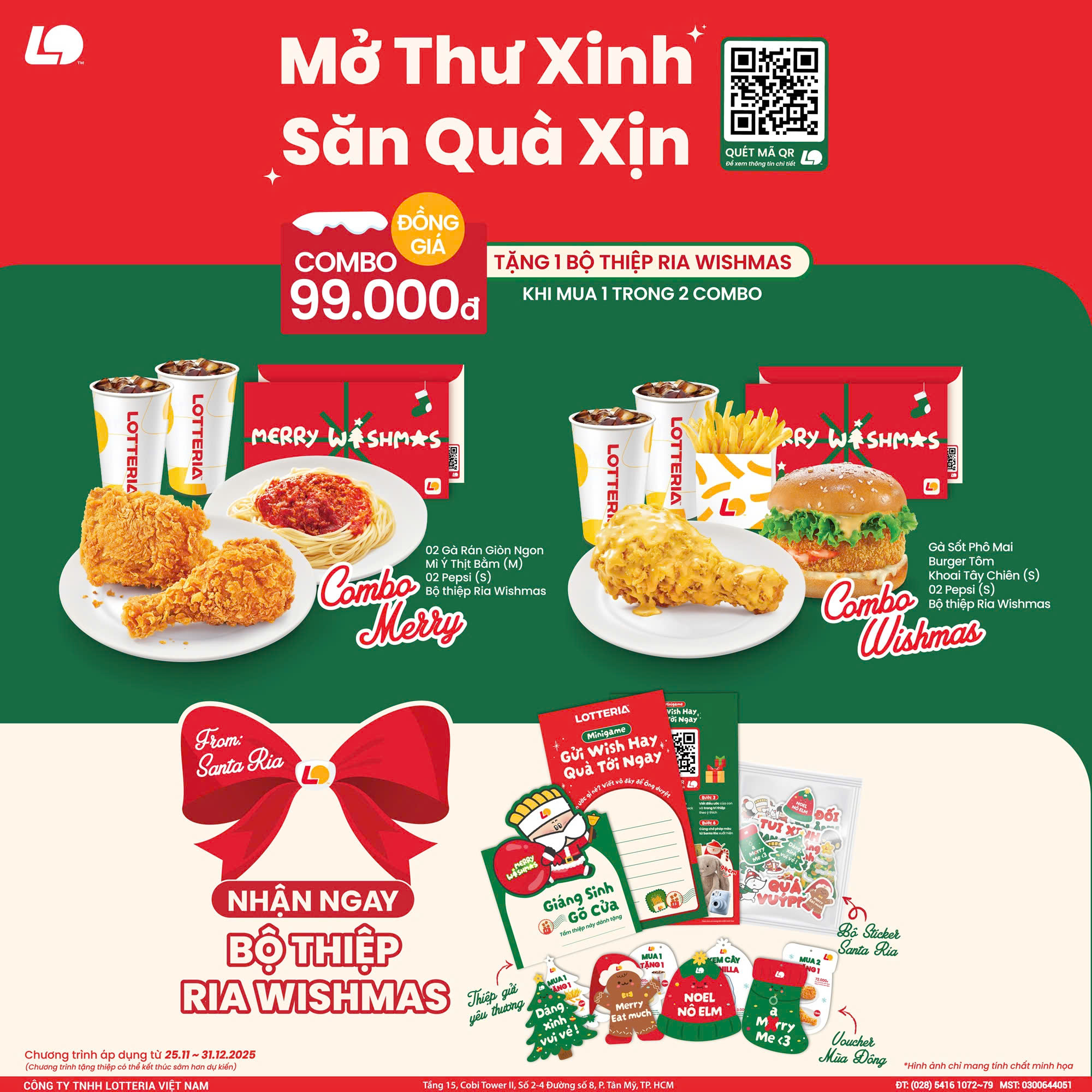 MỞ THƯ XINH – SĂN QUÀ XỊN CÙNG LOTTERIA!