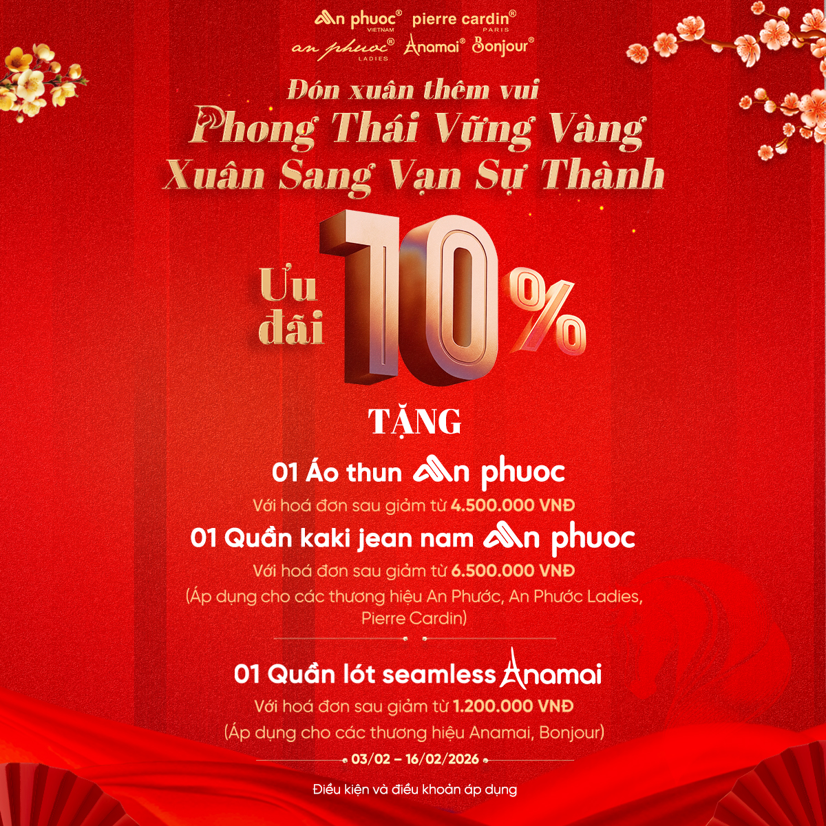 AN PHƯỚC I ĐÓN XUÂN THÊM VUI – PHONG THÁI VỮNG VÀNG, XUÂN SANG VẠN SỰ THÀNH