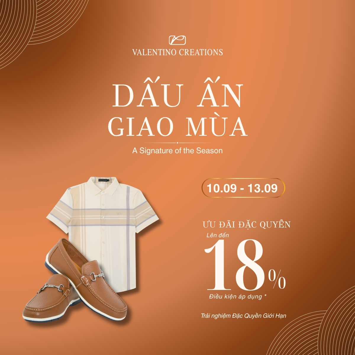 VALENTINO CREATIOSN I DẤU ẤN GIAO MÙA - A Signature of the Season