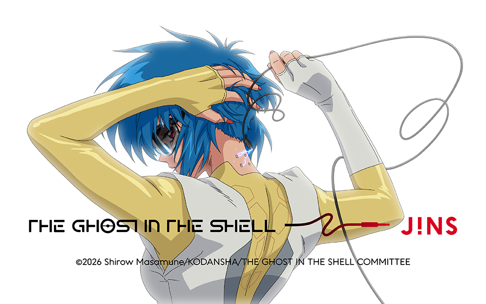 JINS × THE GHOST IN THE SHELL