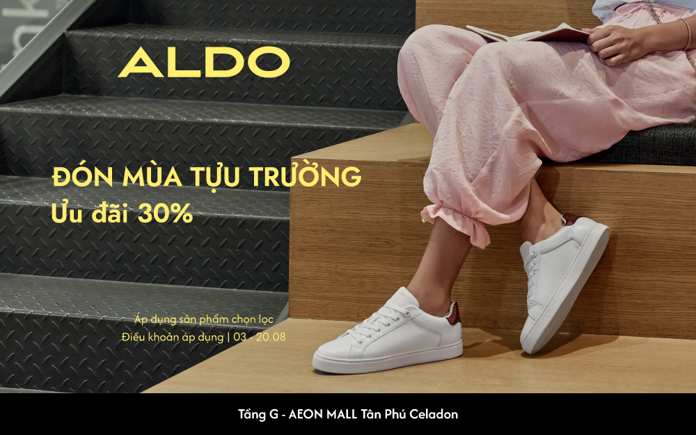 ALDO | ĐÓN MÙA TỰU TRƯỜNG