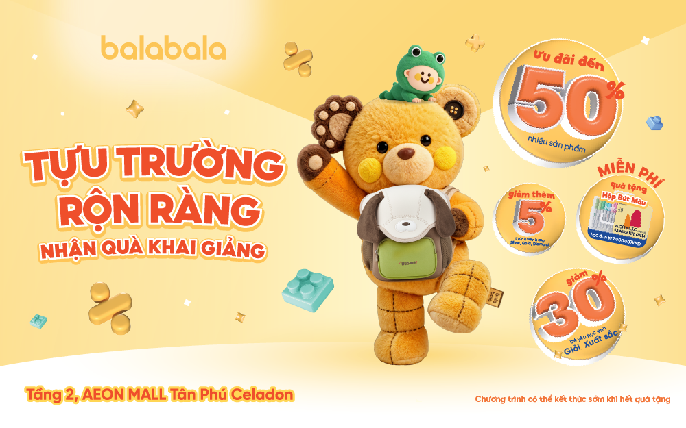BALA BALA | TỰU TRƯỜNG RỘN RÀNG – NHẬN QUÀ KHAI GIẢNG